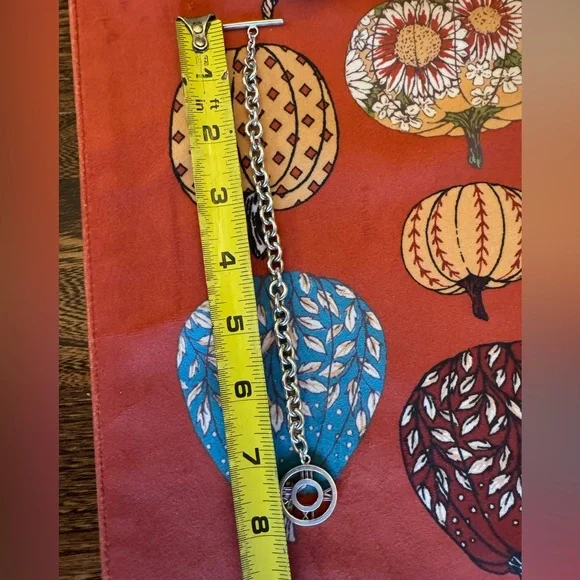 Tiffany & Co. Sterling Silver Atlas 8 Inch Toggle Bracelet - Picture 2 of 9